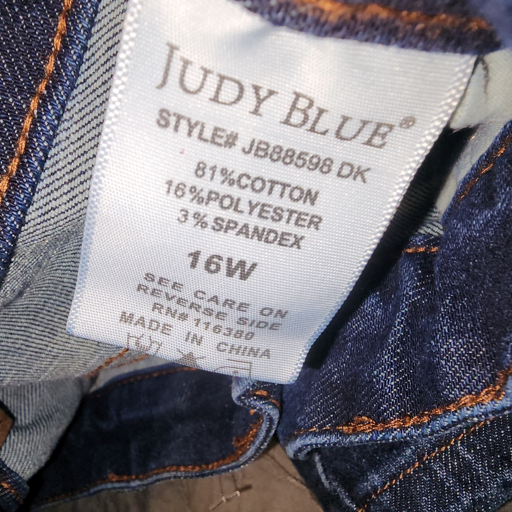 Judy Blue Dark Denim Jeans
